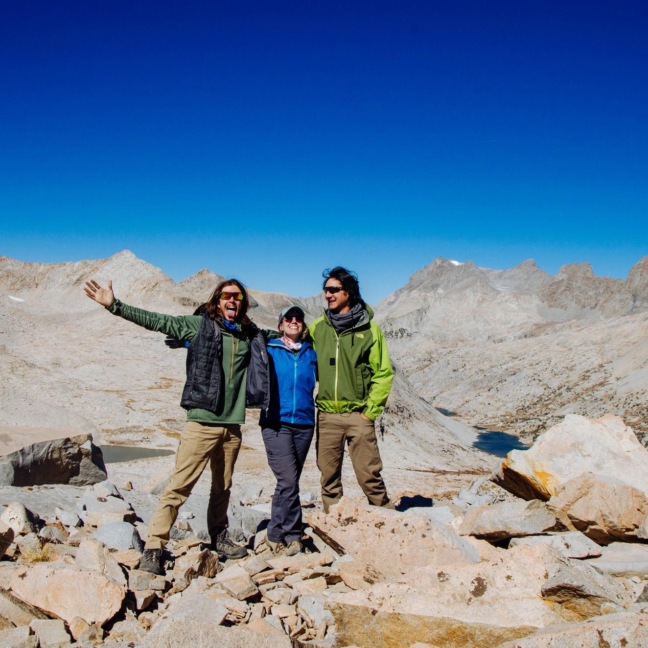 Backpacking in the Sierra Nevada Range with Jason in 2018