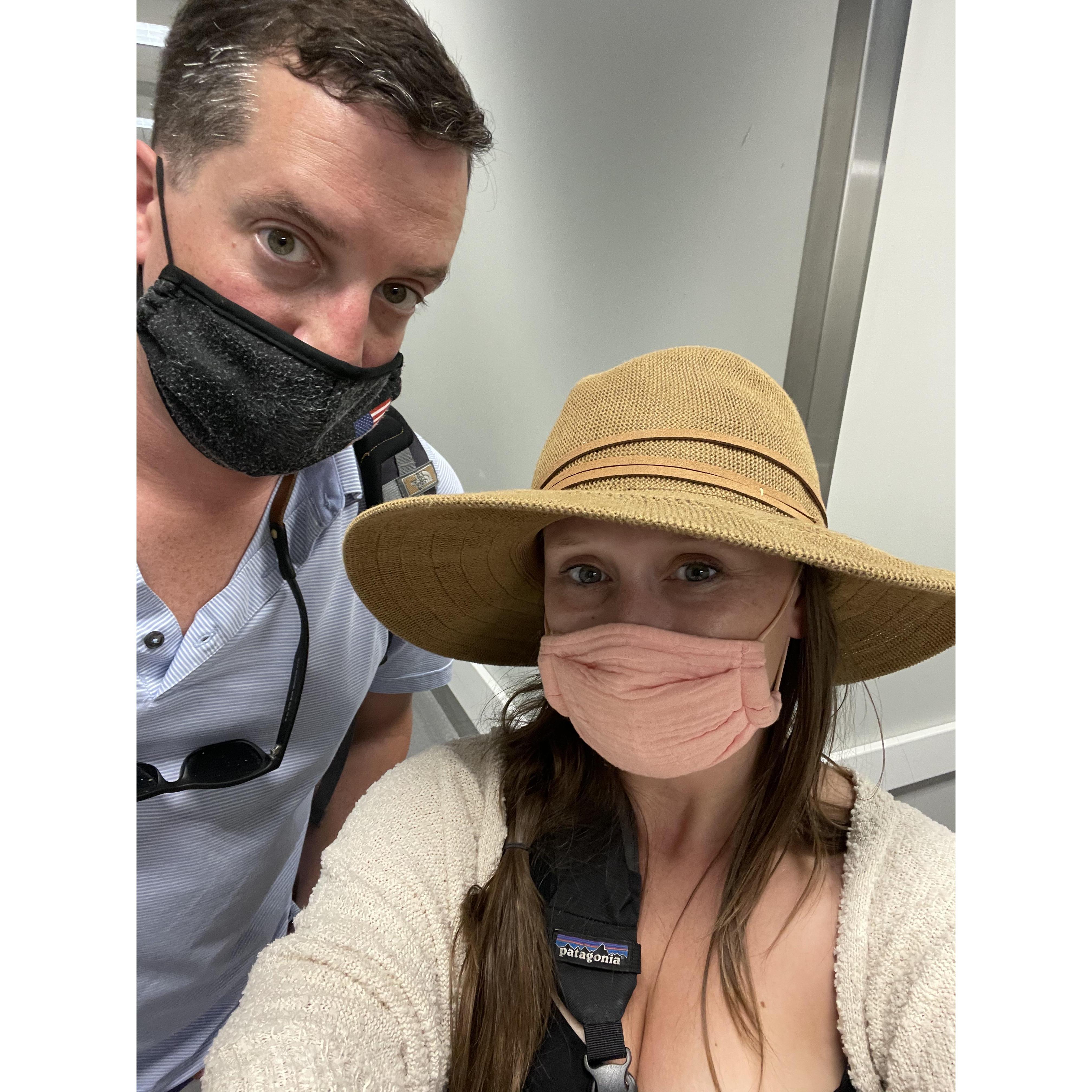 Jetway photo - on our way to Mexico.