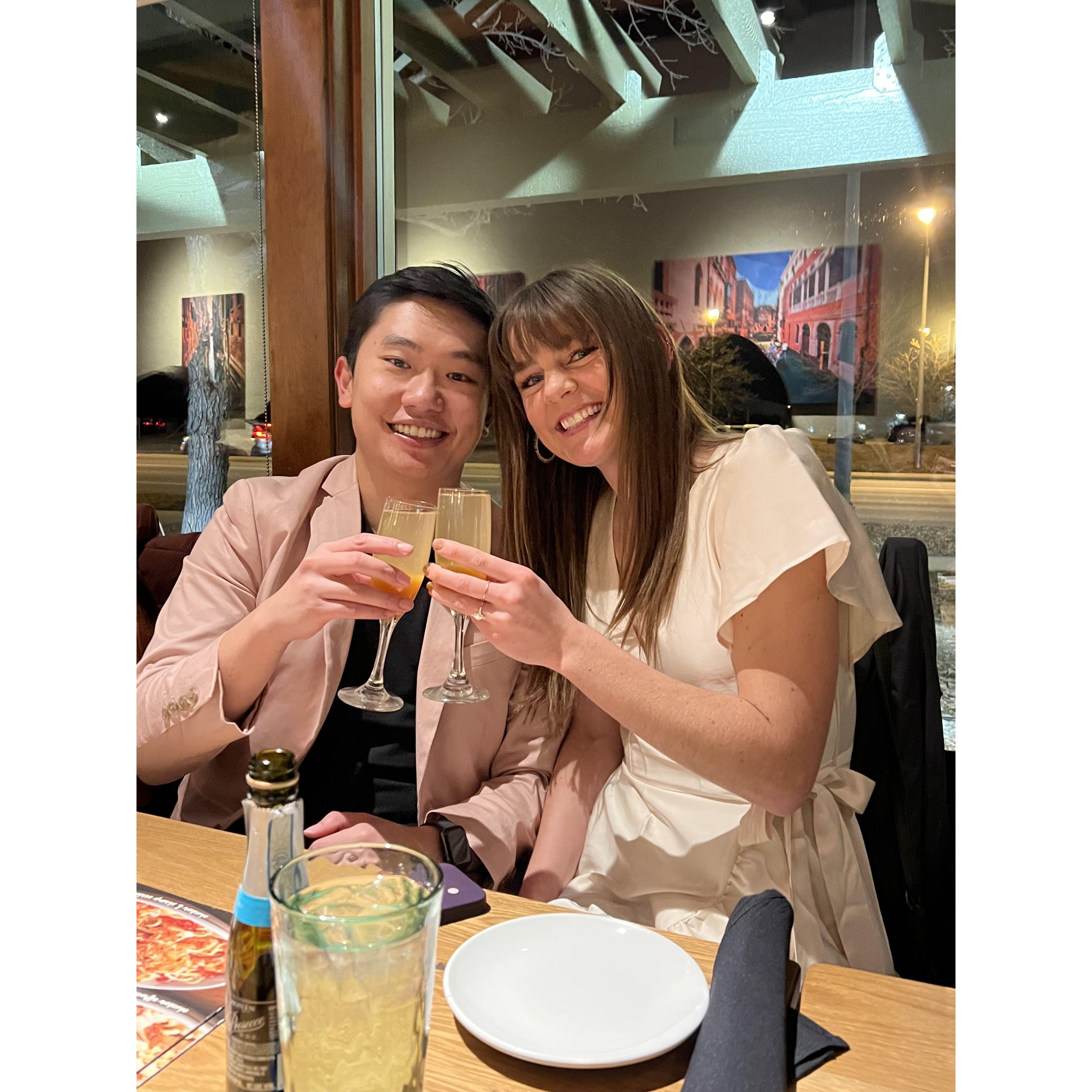We're getting married!