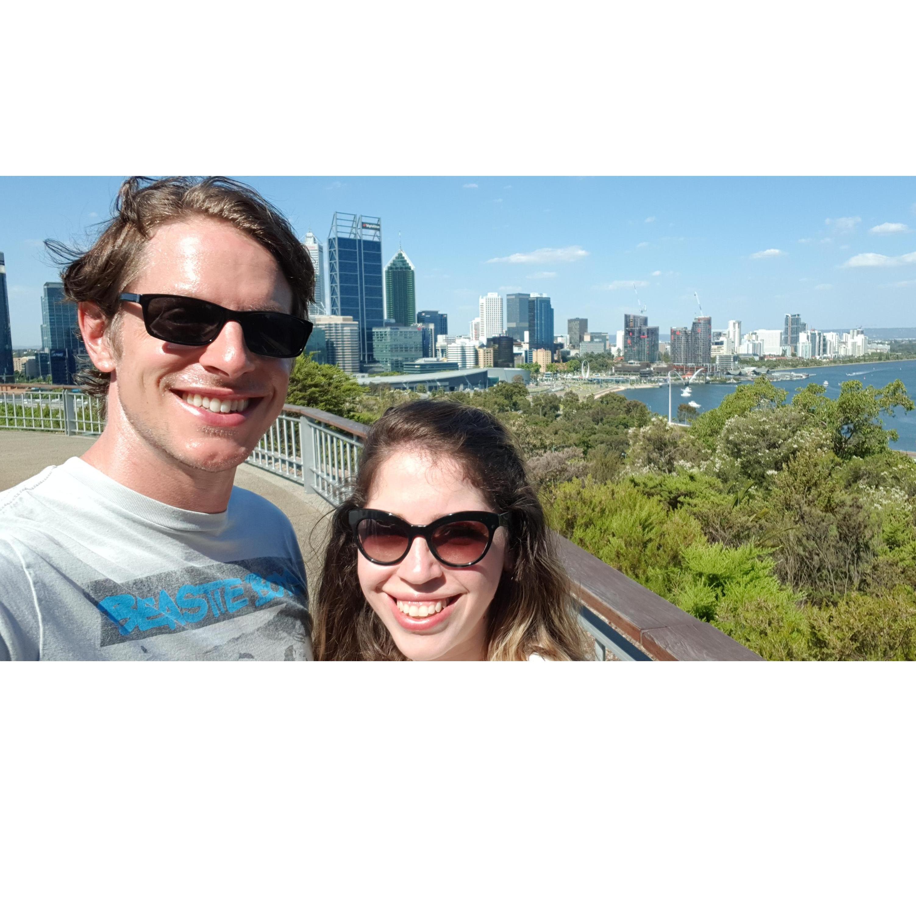 Exploring Perth and the great view from King's park