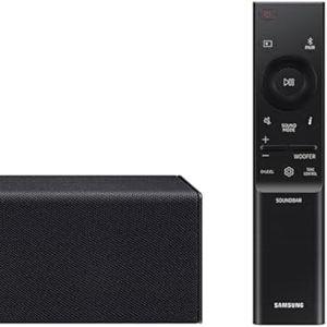 Samsung B-Series Soundbar HW B400F 2.0 ch Soundbar with Built in Subwoofer (2025 Model) One Remote Control, Surround Sound Expansion, Voice Enhance Mode