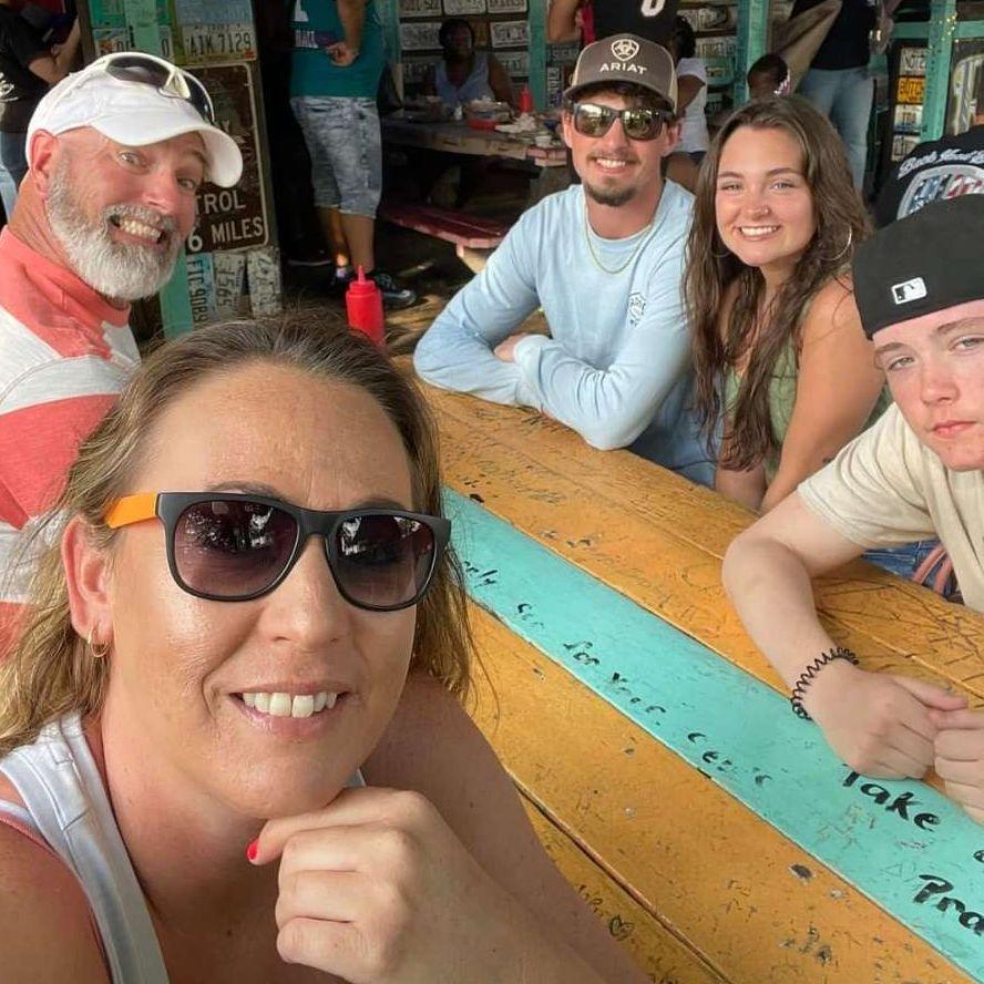 First beach trip with Gavins family