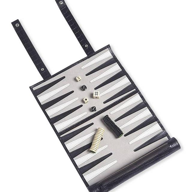 Roll-Up Backgammon Travel Game Set