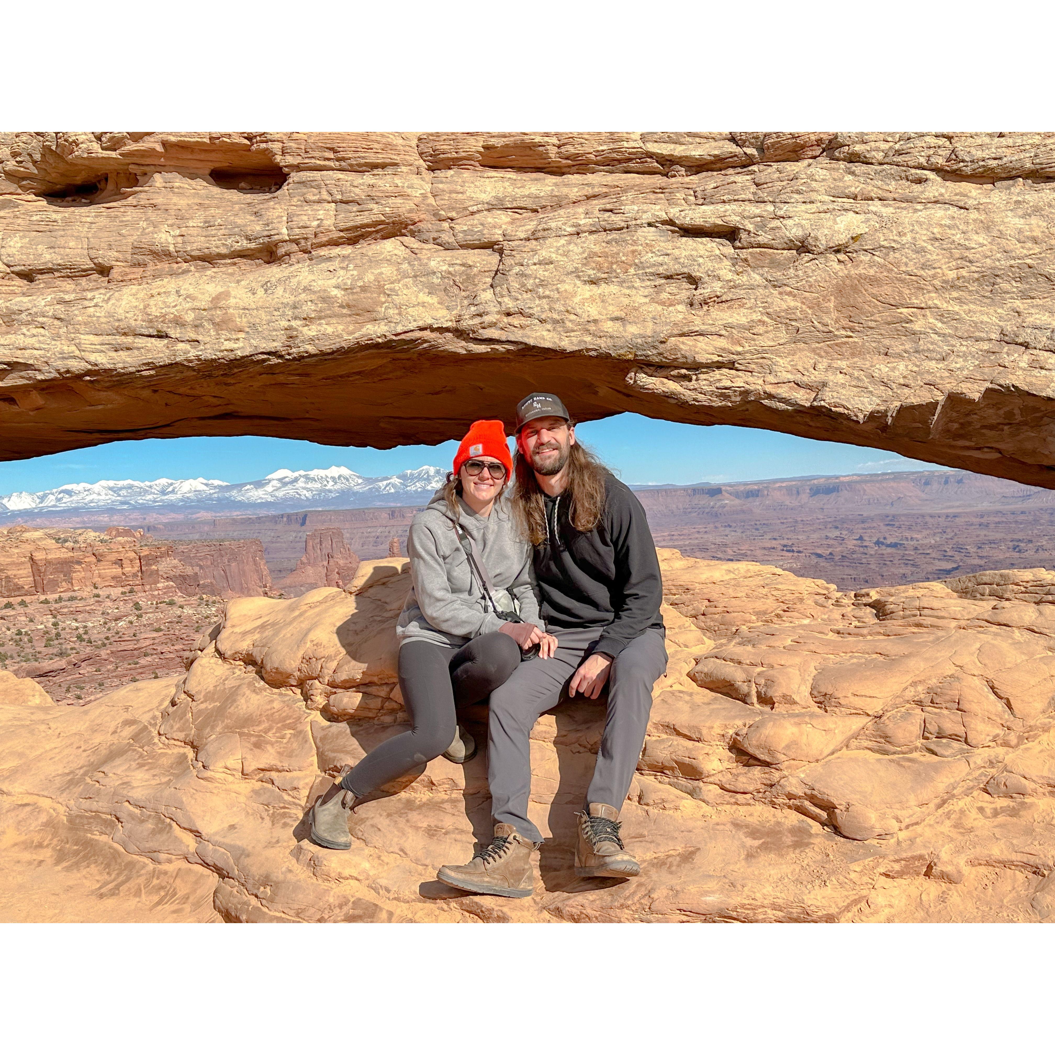Mesa Arch in Canyonlands National Park