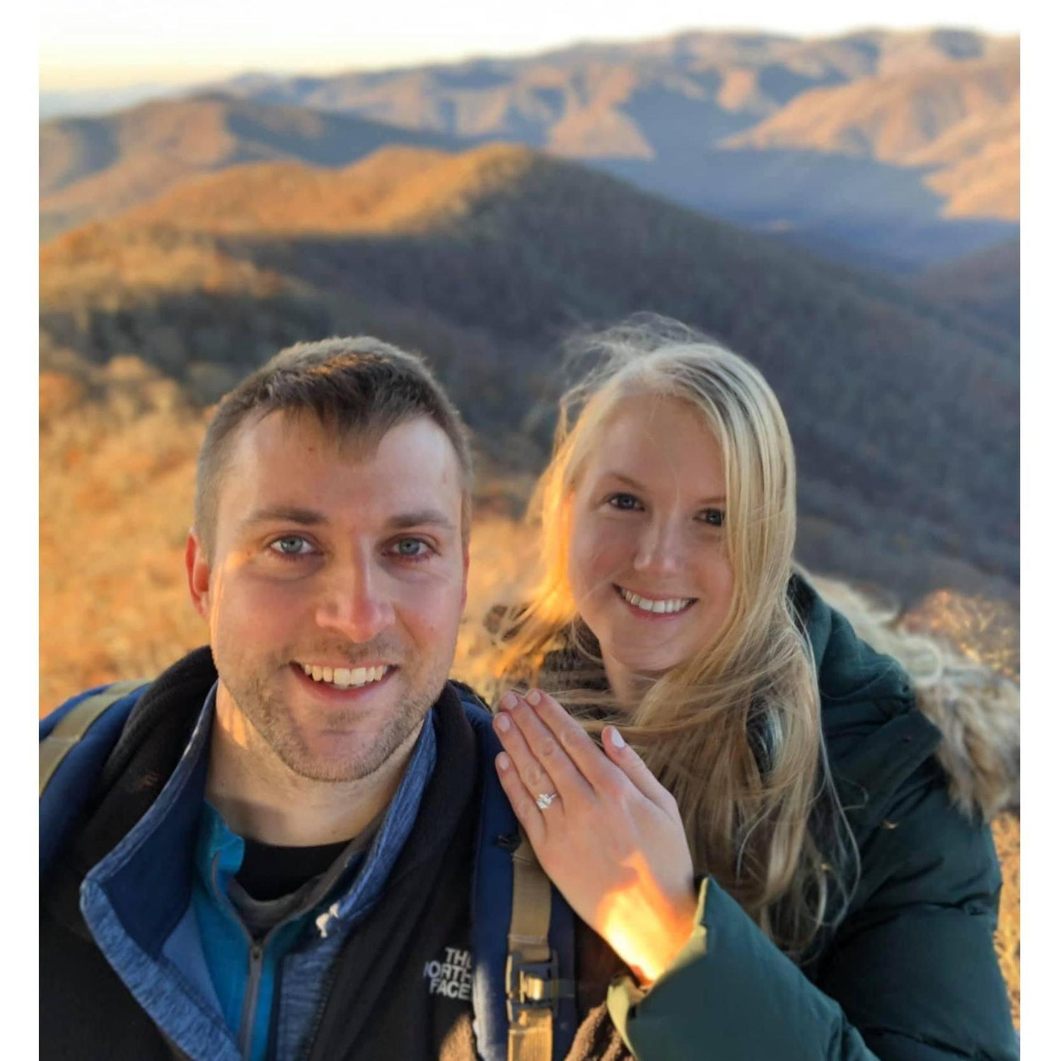 Engagement October 7, 2019 in Asheville, NC.