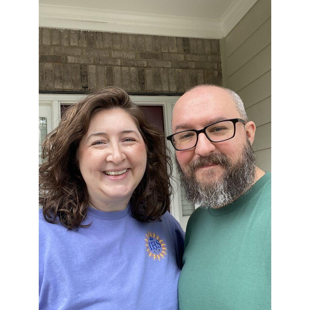 The day we bought our first home together