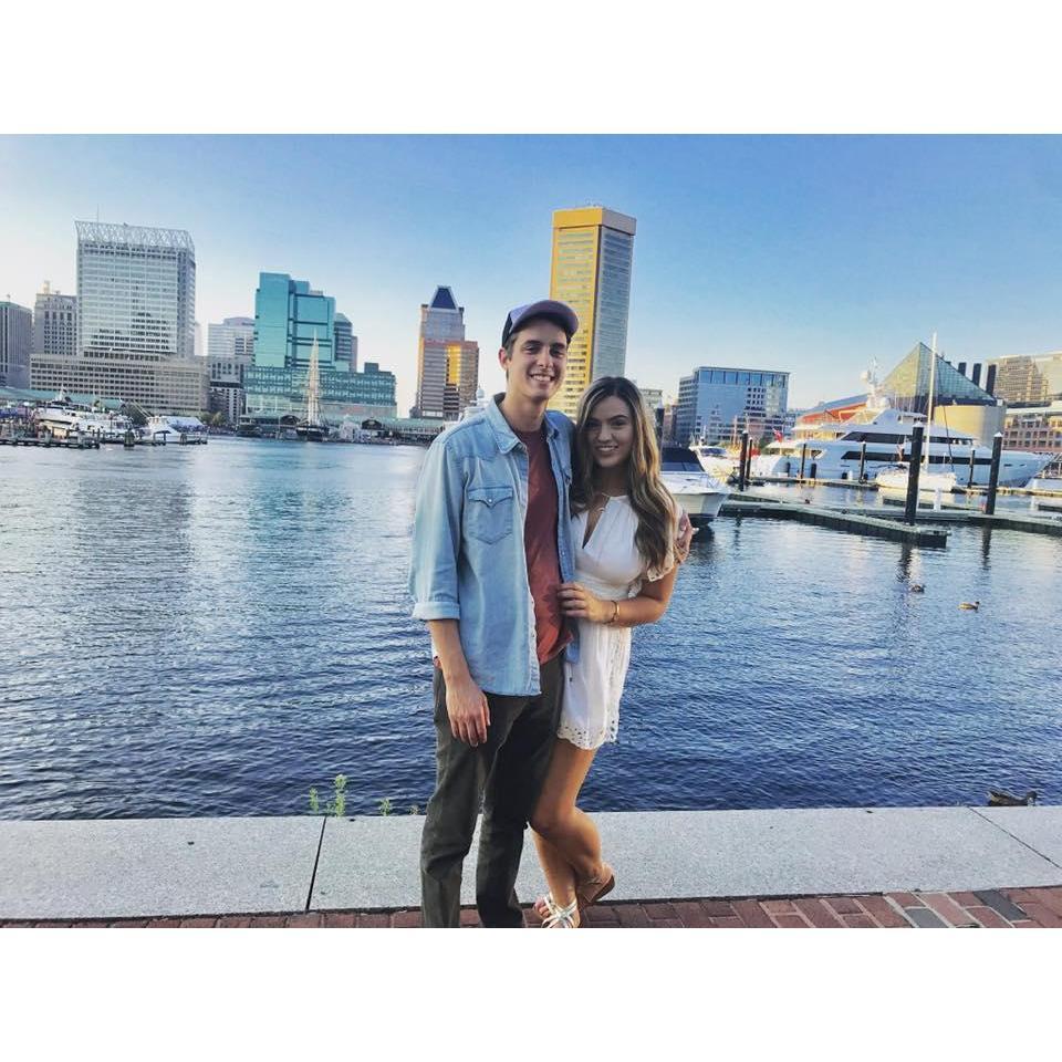 Visiting the Inner Harbor in Baltimore!