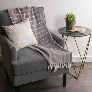 Thin Stripe Throw
