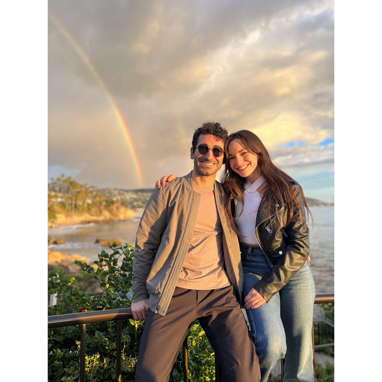 Laguna beach double rainbow - 2023