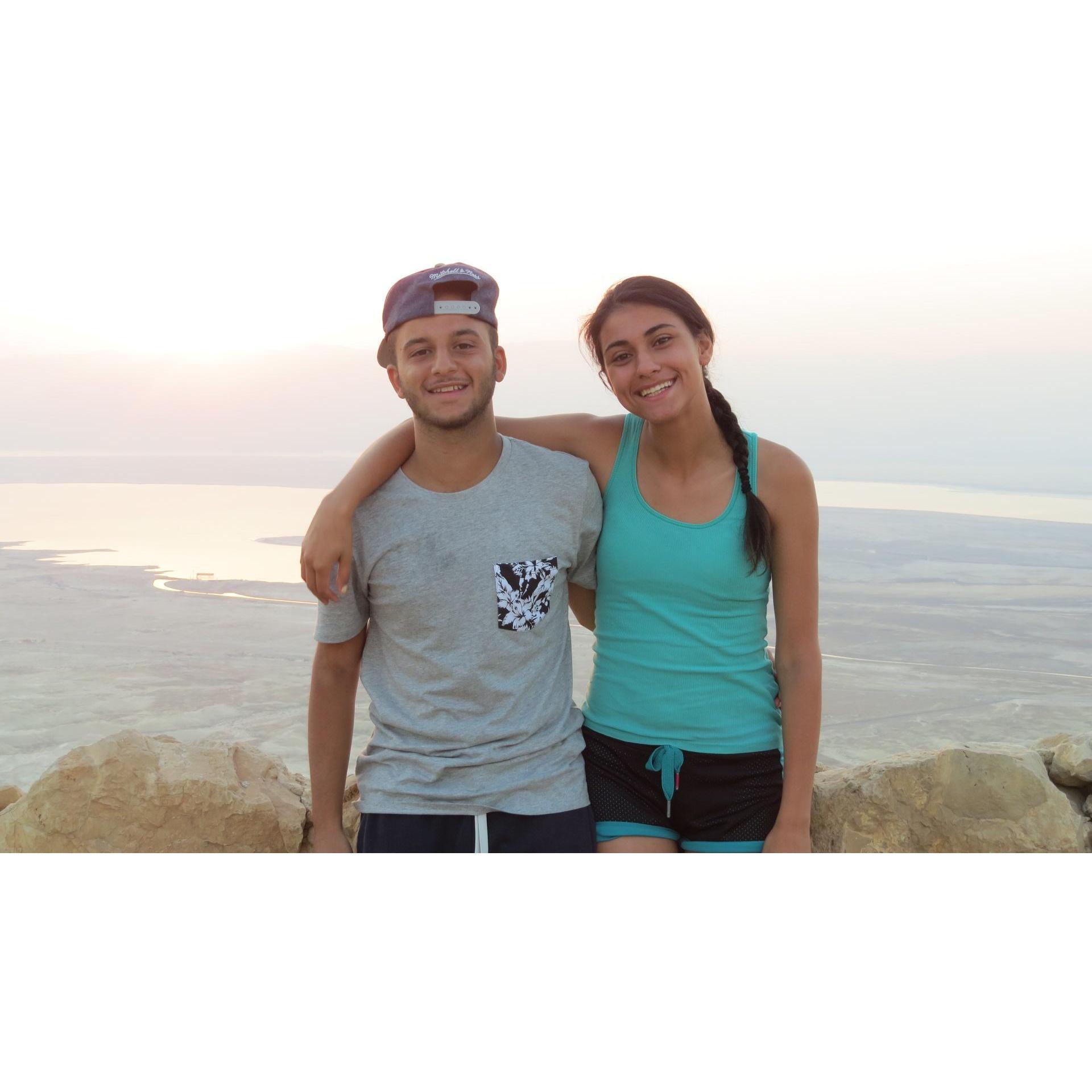 The time we went to Israel, on Birthright. circa 2016