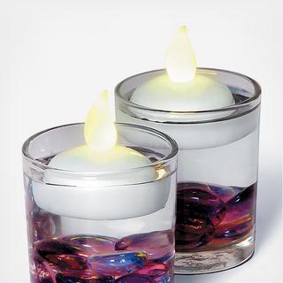 Water Activated LED Float Tea Lights, Set of 2