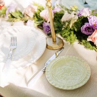 Pietra Fiori Canape Plate