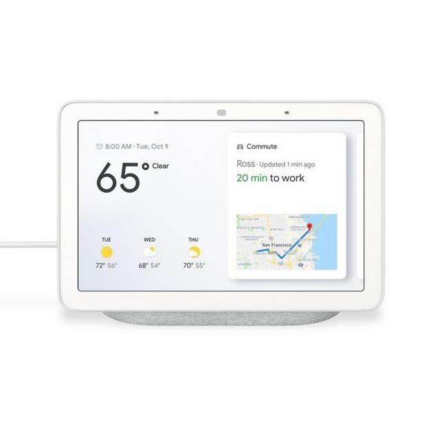 Google Home Hub in Chalk