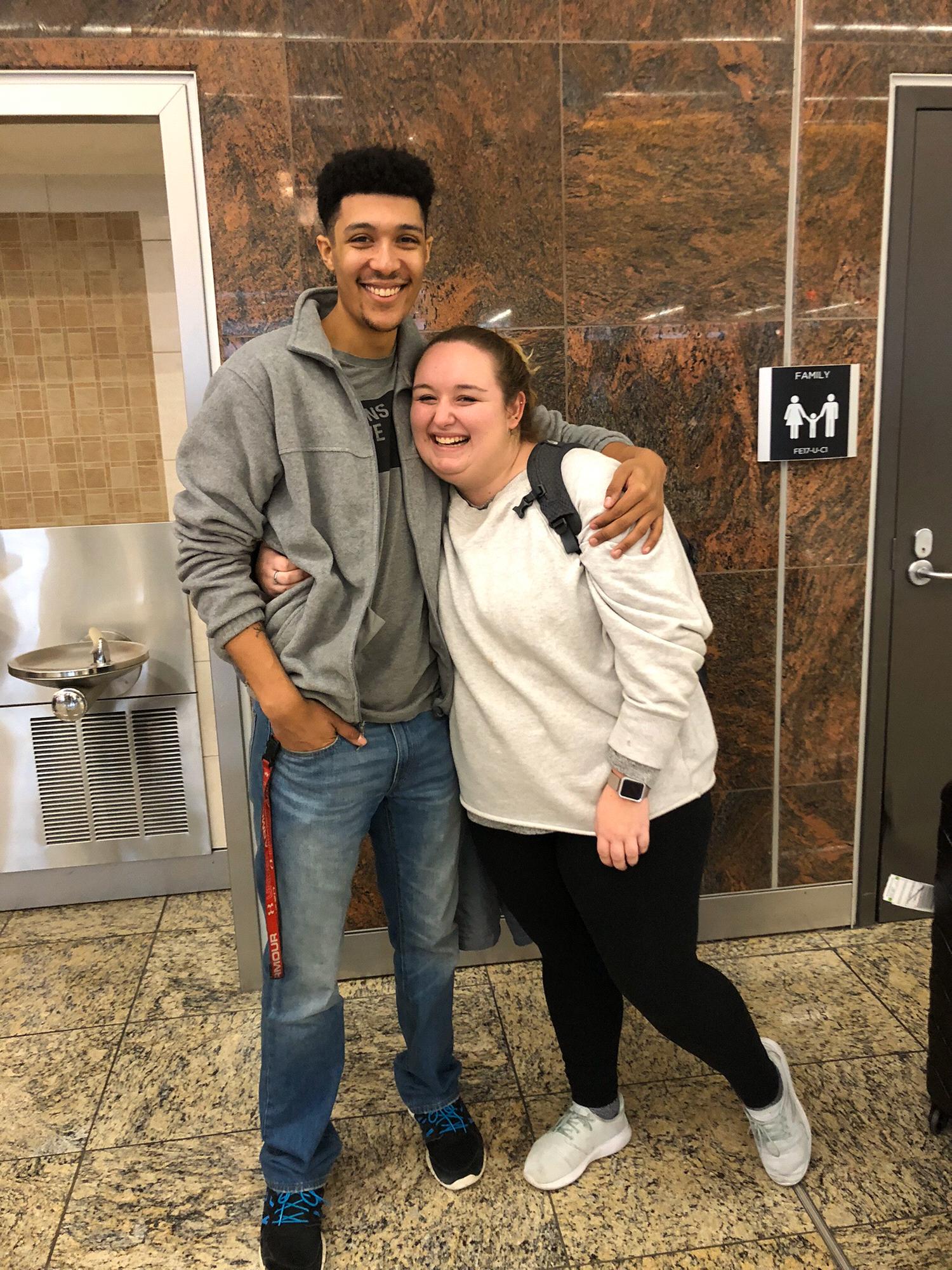 reunited after 4 months!!! one of my favorite days!