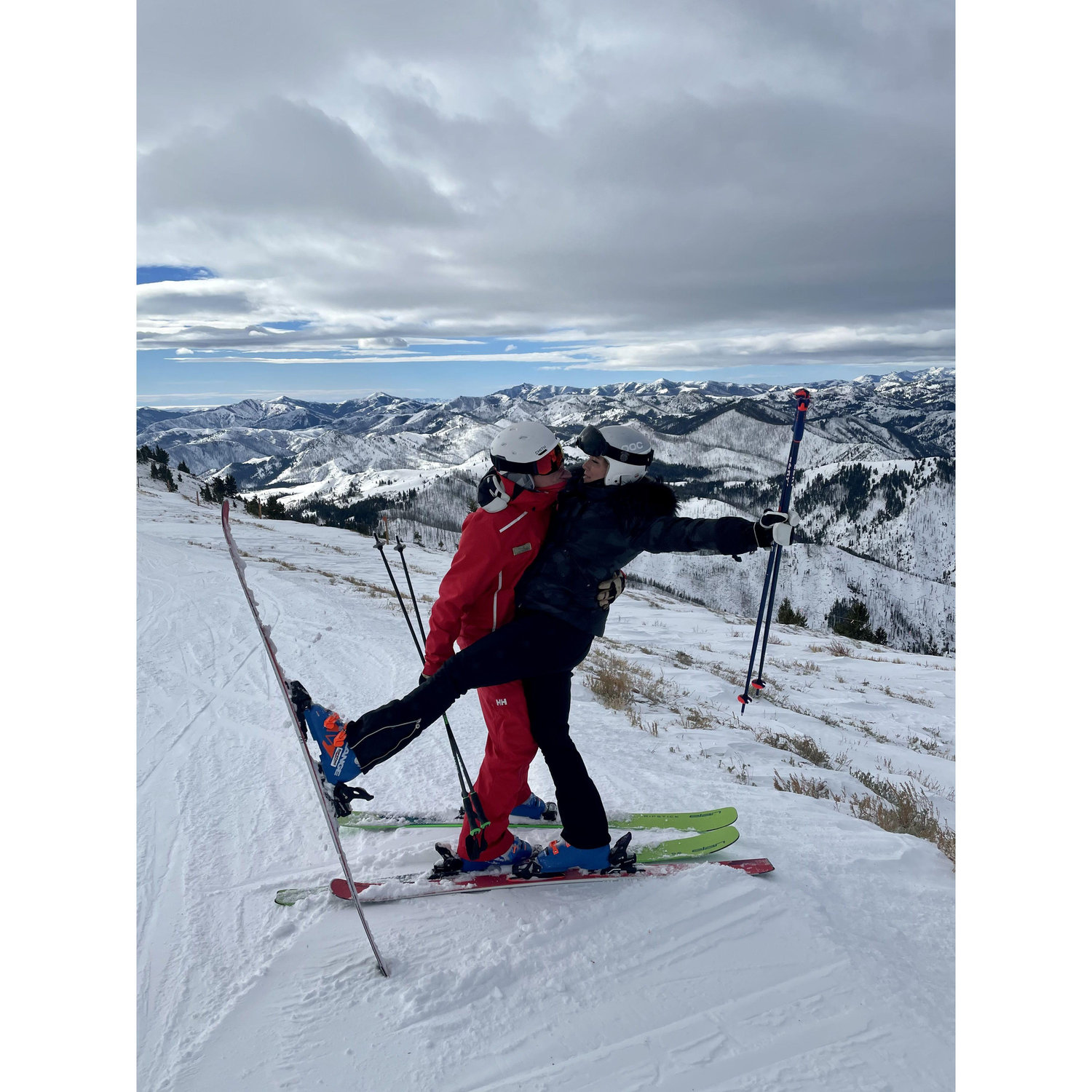 The money shot on Baldy