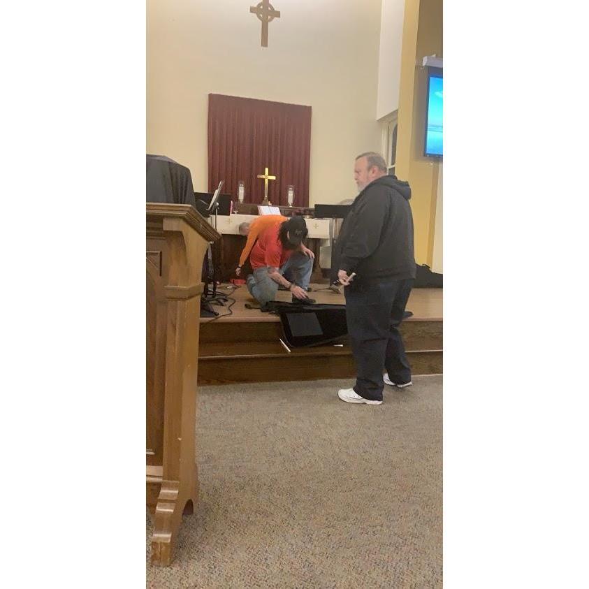He took me to his church to see him play and we started growing our relationship with and through God!