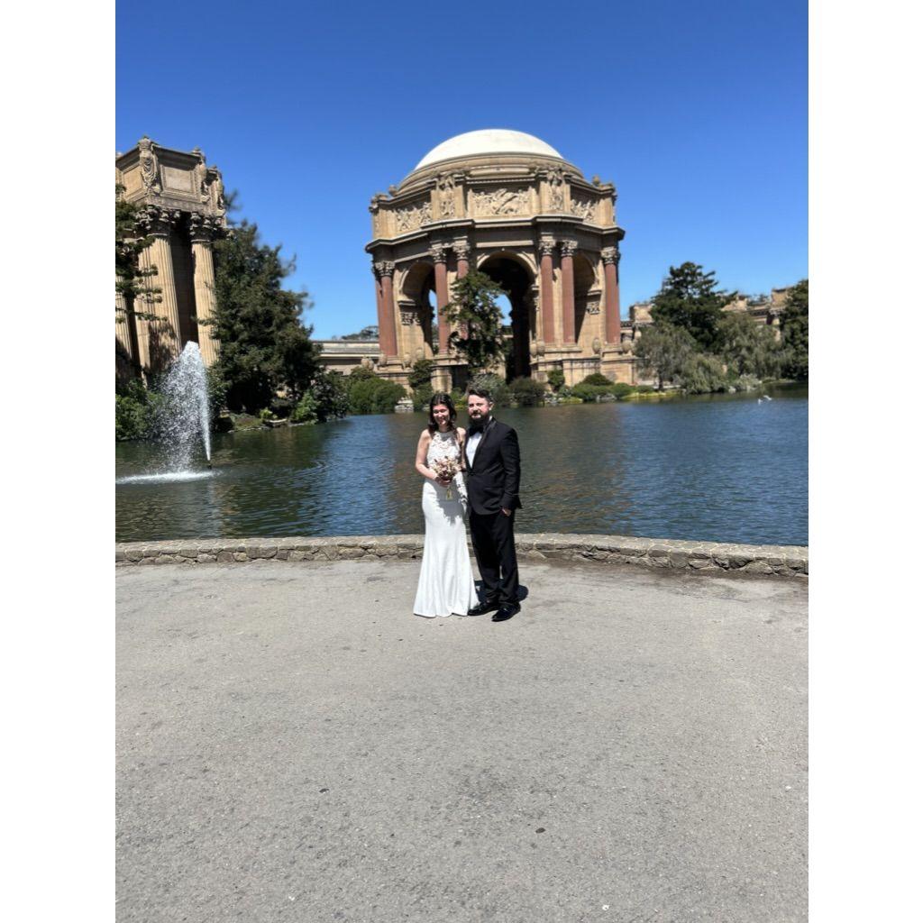 The Palace of Fine Arts in San Francisco.