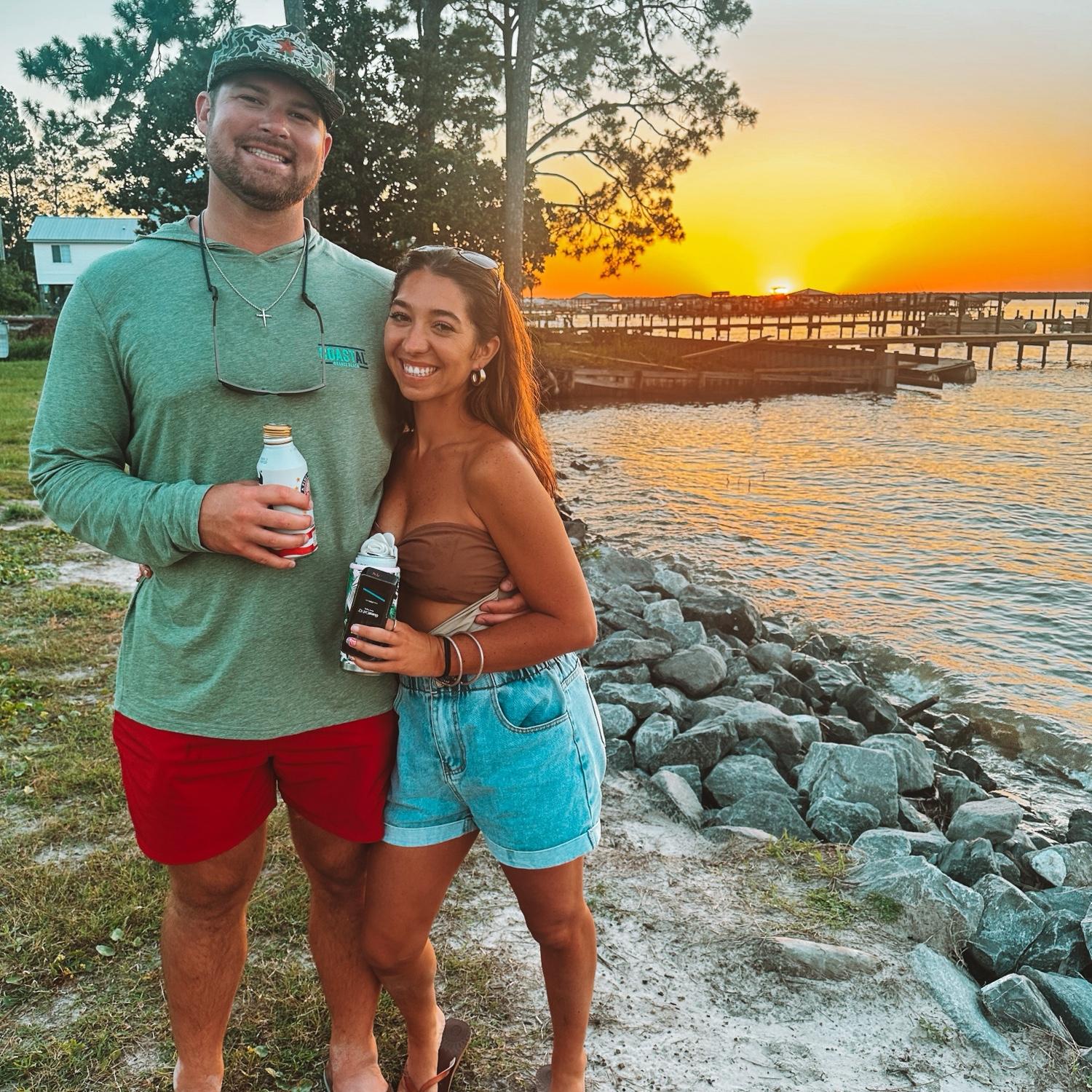 At one of our favorite places— Orange Beach, AL