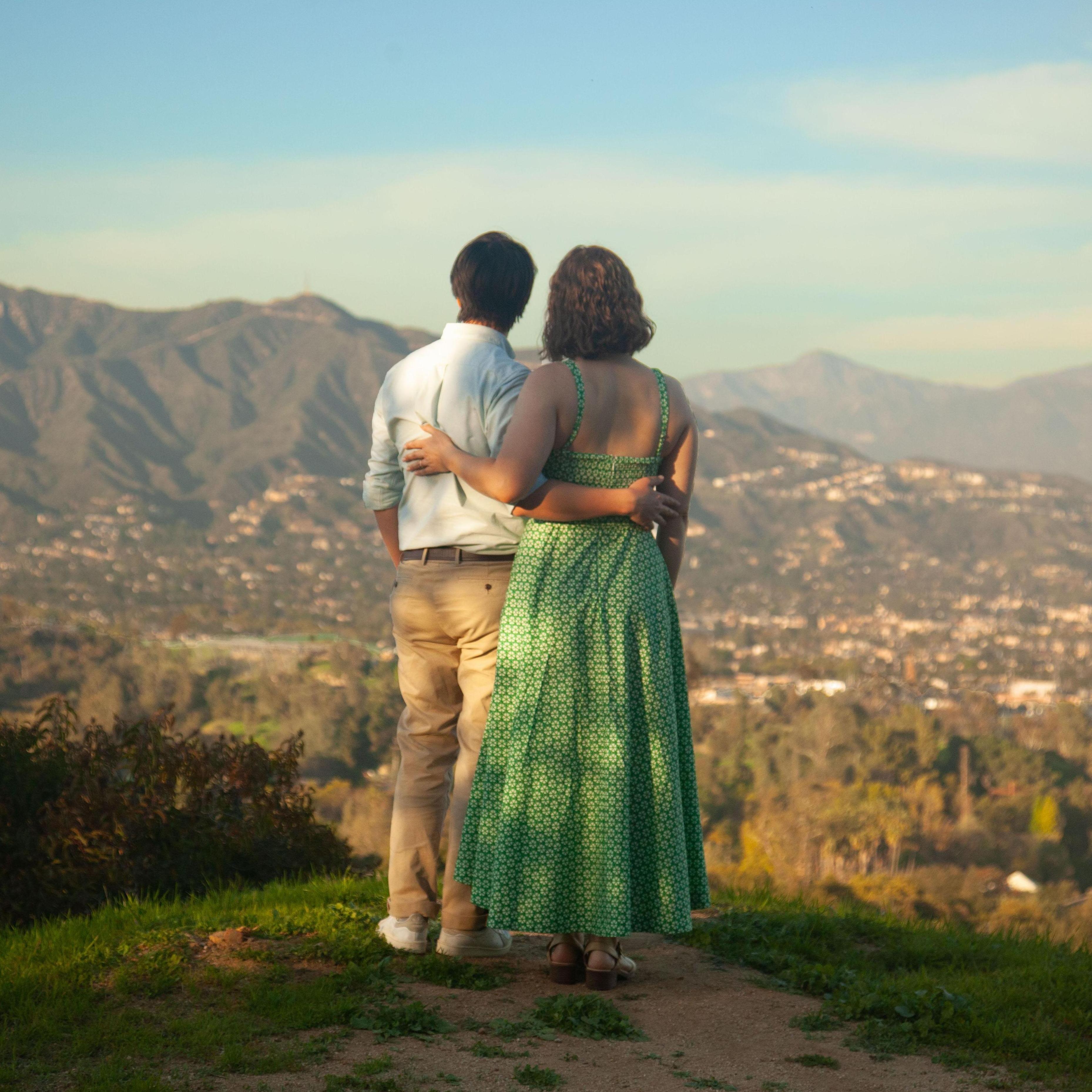 A beautiful golden hour hike in Griffith Park
