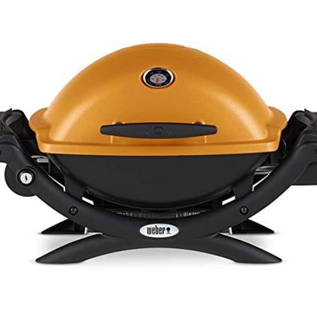 Weber, Orange 51190001 Q1200 Liquid Propane Grill