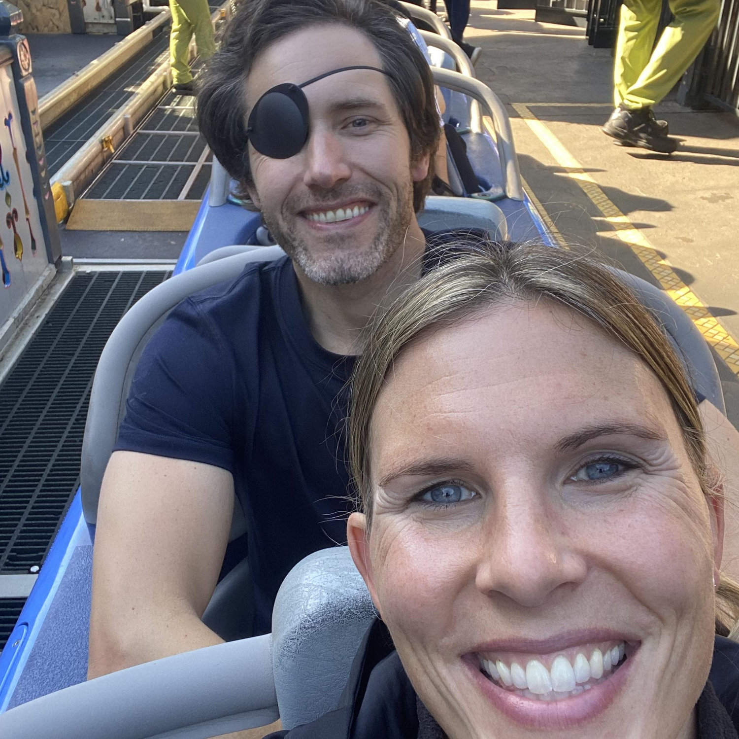 At Disneyland!