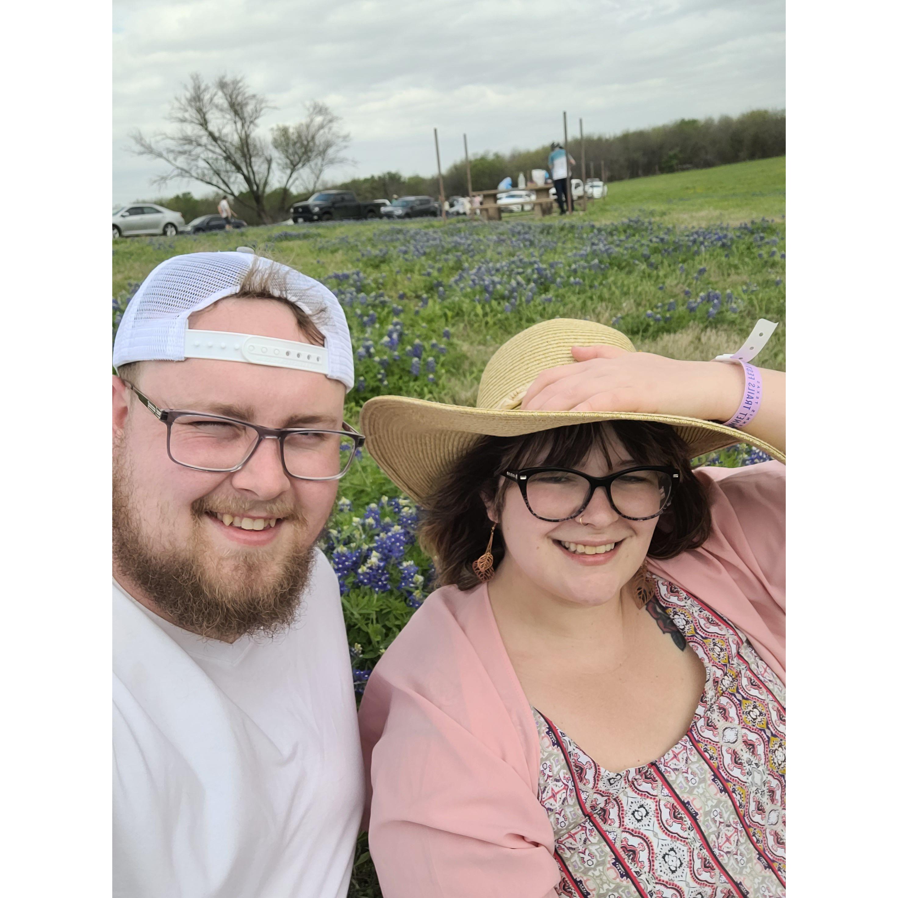 Our First Bluebonnet Festival