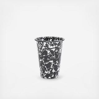 Splatter Enamelware Tall Tumbler, Set of 4