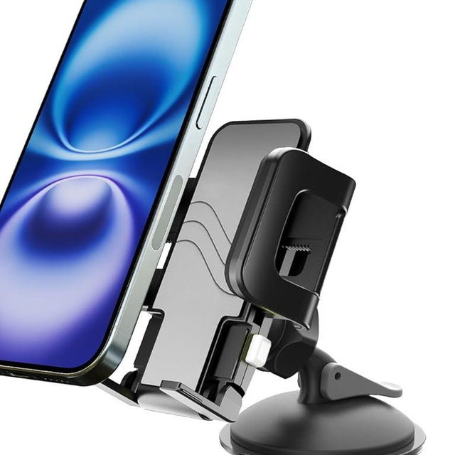 XVenture Bracketron Griplox Waterproof Suction Cup Mount Boat Phone Holder Phone Mount for Boats Kayak Sailing Marine Boating Marina