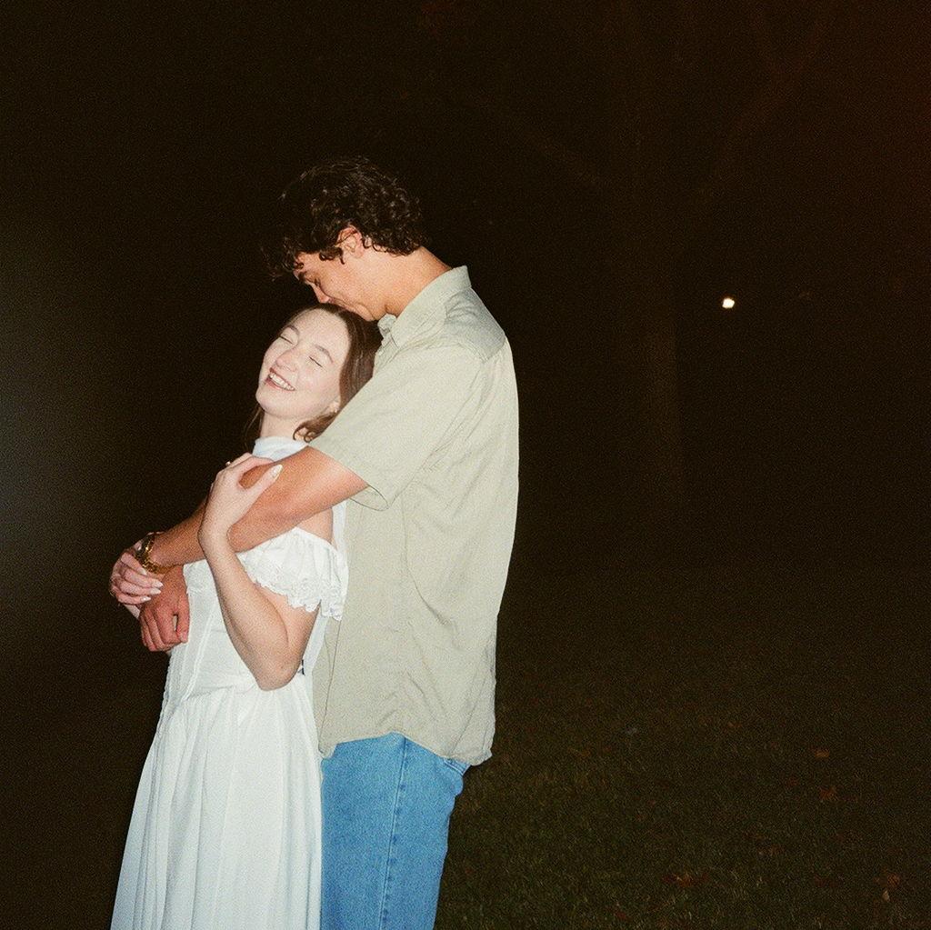 Engagement photos taken by their close friends, Stevie and Kendall.