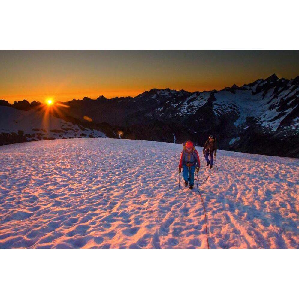 The couple that climbs together, stays together.