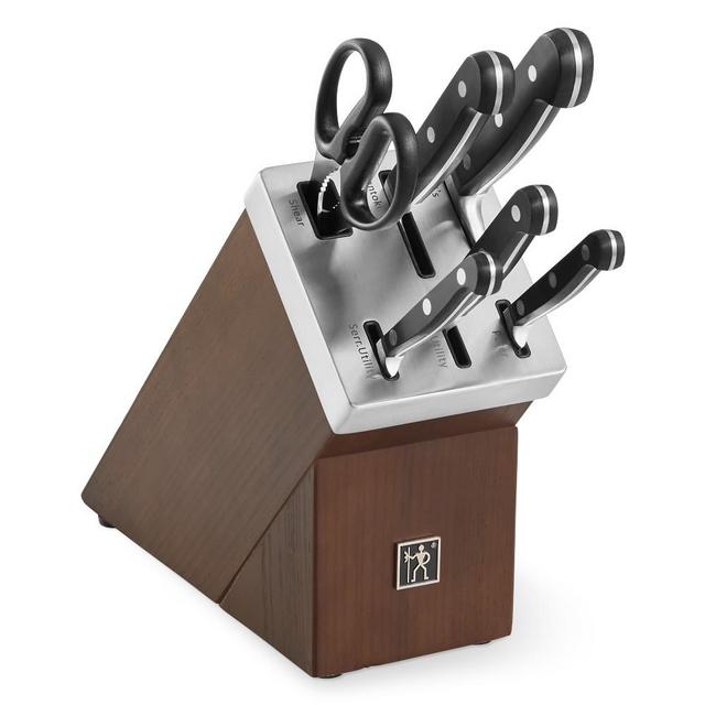 Zwilling JA Henckels 7-Piece Gourmet Self-Sharpening Knife Block Set