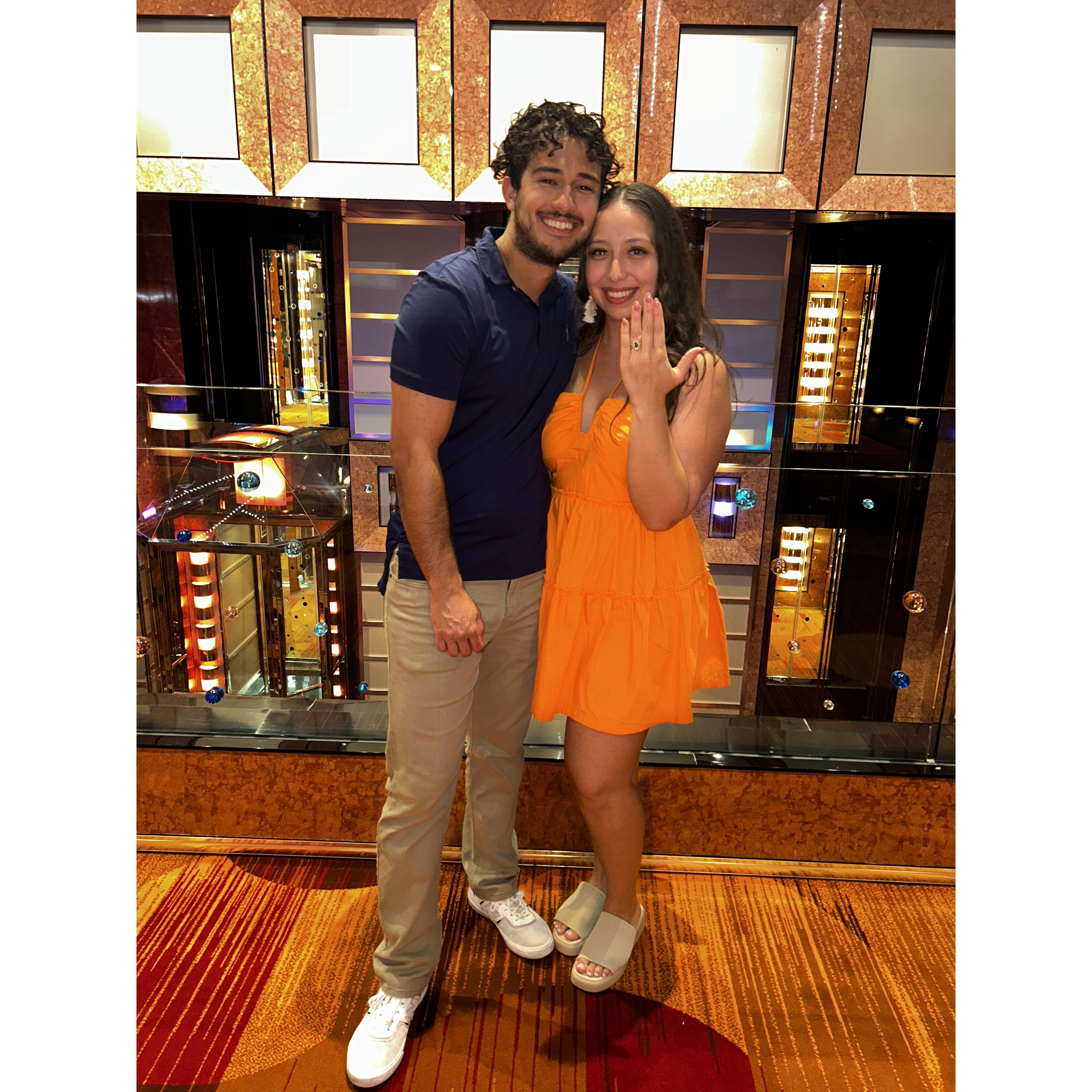 A night we’ll never forget—when we took the first step toward forever and got engaged. Here’s to the moment that changed everything!