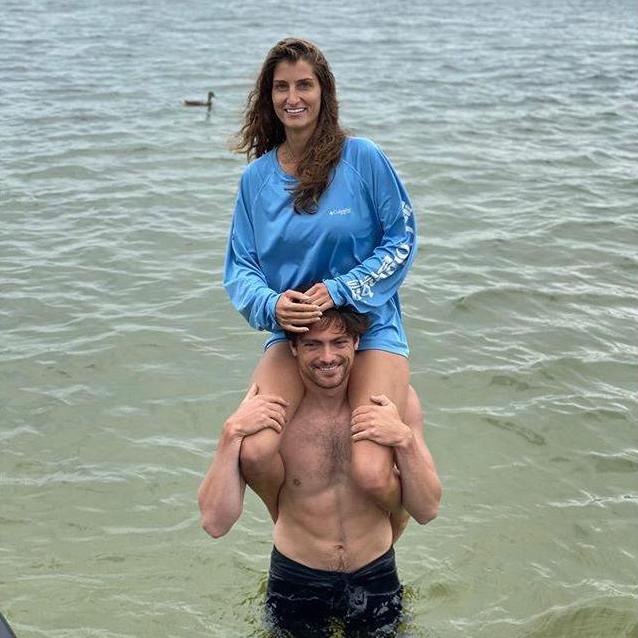 On the lake, per usual.