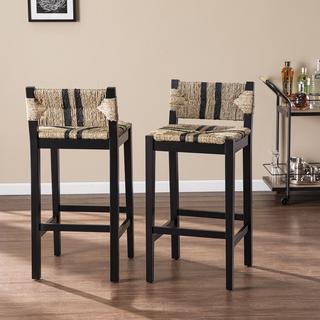 Gallacano Seagrass Barstool, Set of 2