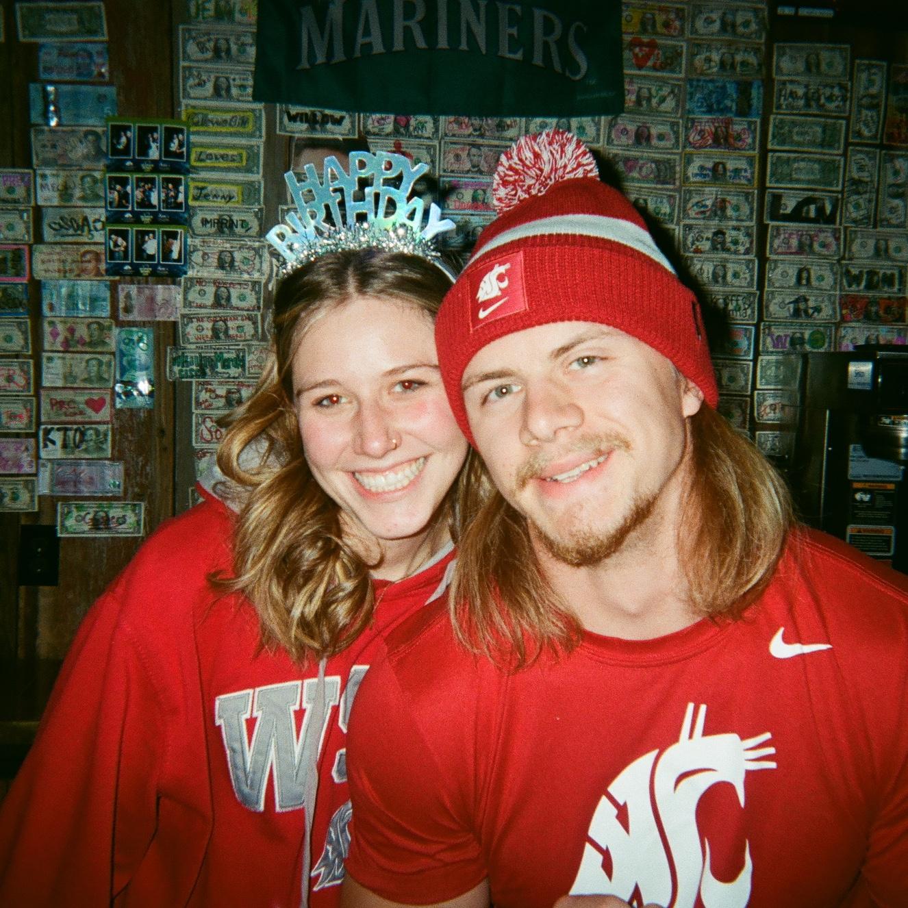 Got to watch the Apple Cup with some friends!
