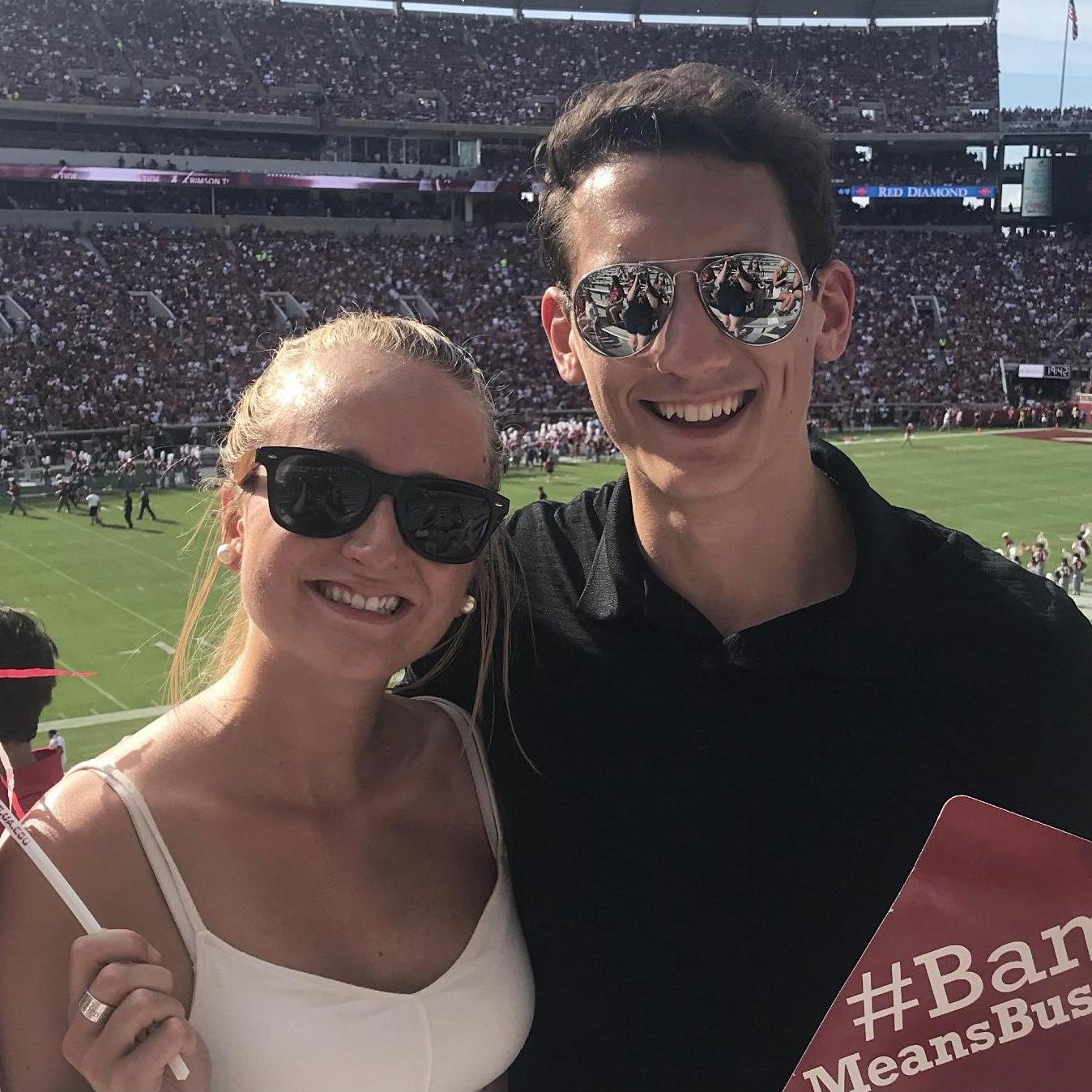 Maddie's first 'Bama football game!