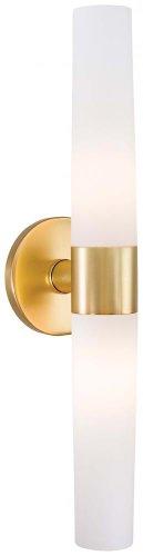 George Kovacs P5042-248, Saber, 2 Light Bath Fixture, Honey Gold