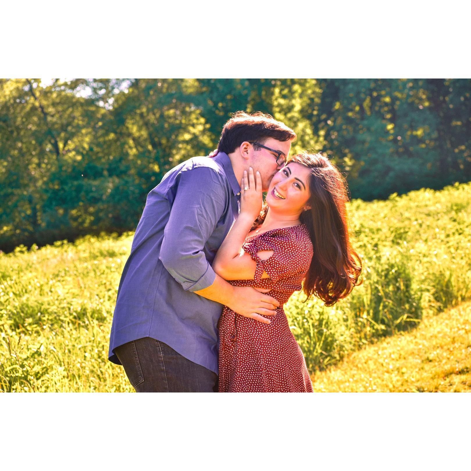 Engagement photos by Brianna Nichole Photography