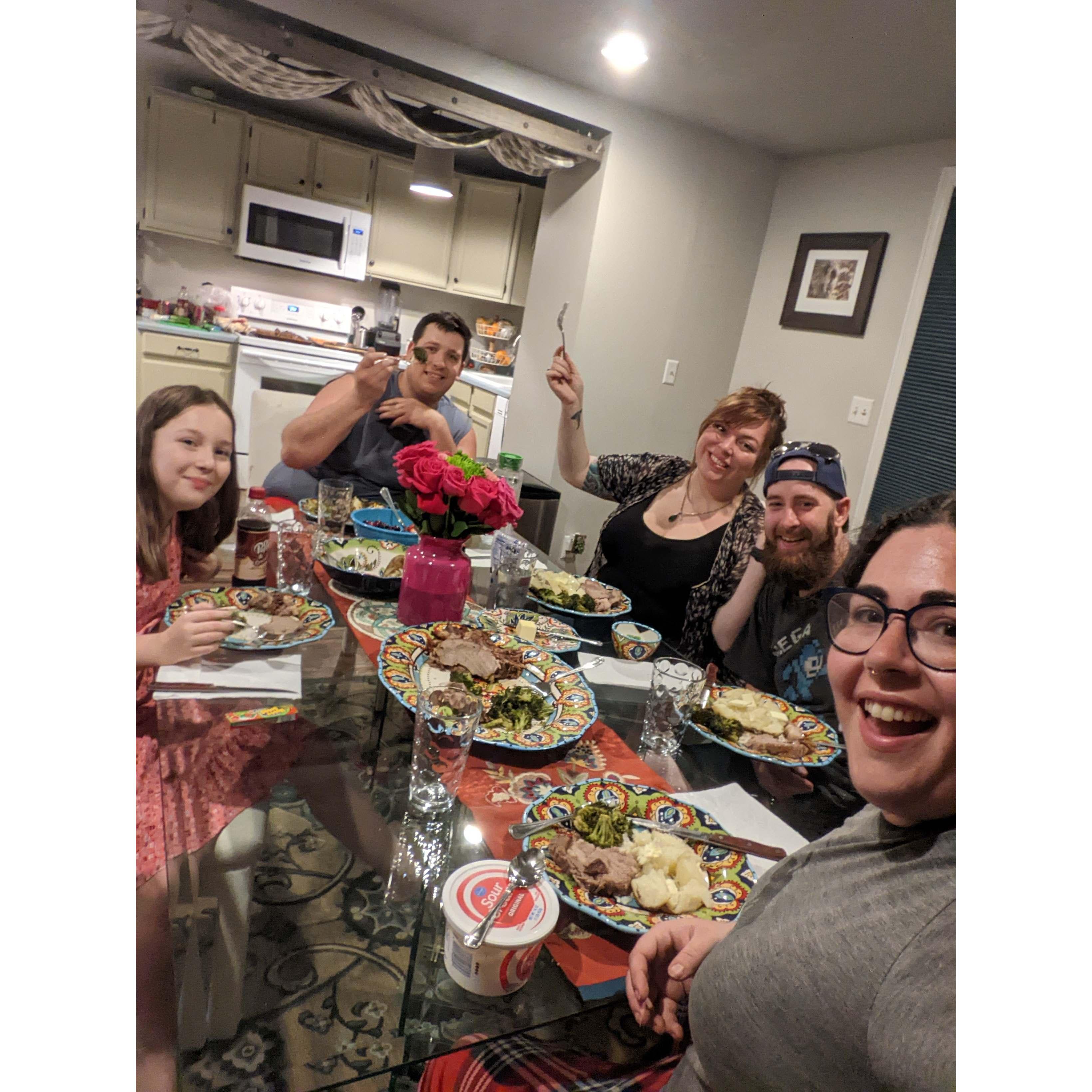 Family dinner night!