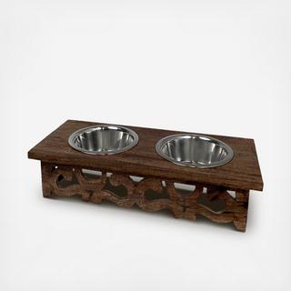 Scroll Pet Feeder