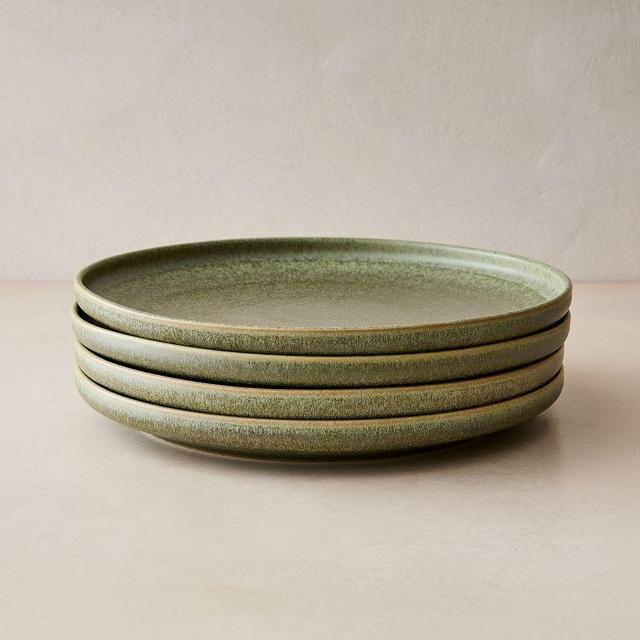 Aaron Probyn Kanto Dinner Plate, Green, Set of 4