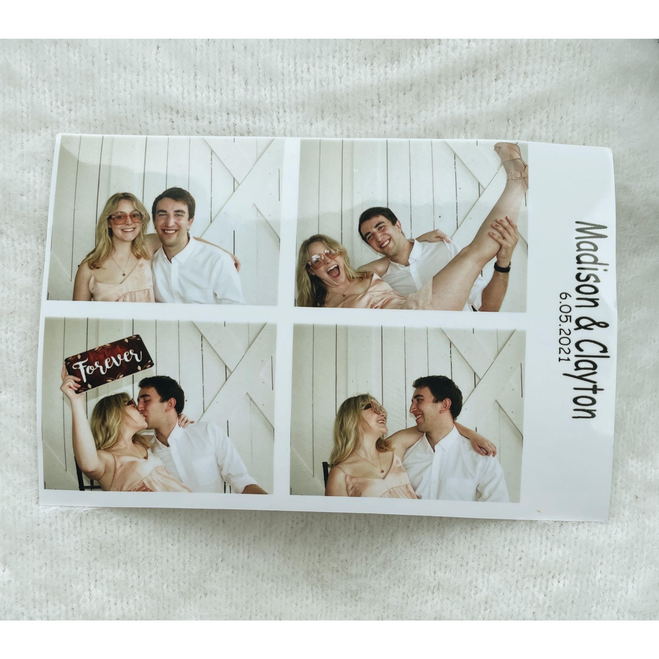 We get a little wild when there's a photo booth (and an open bar) involved...