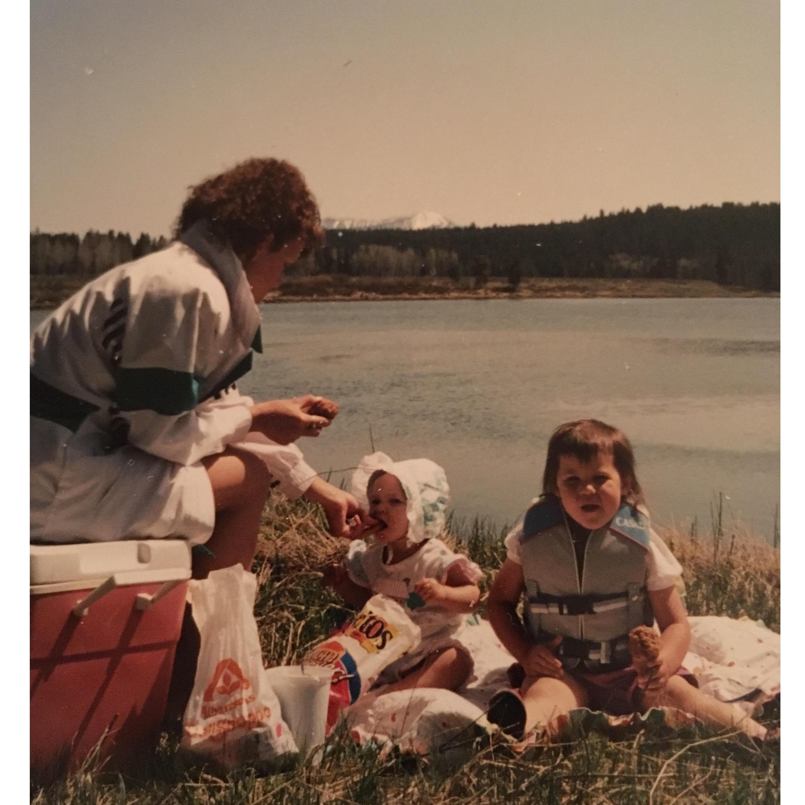 Mom, Hayley, and Alyssa
