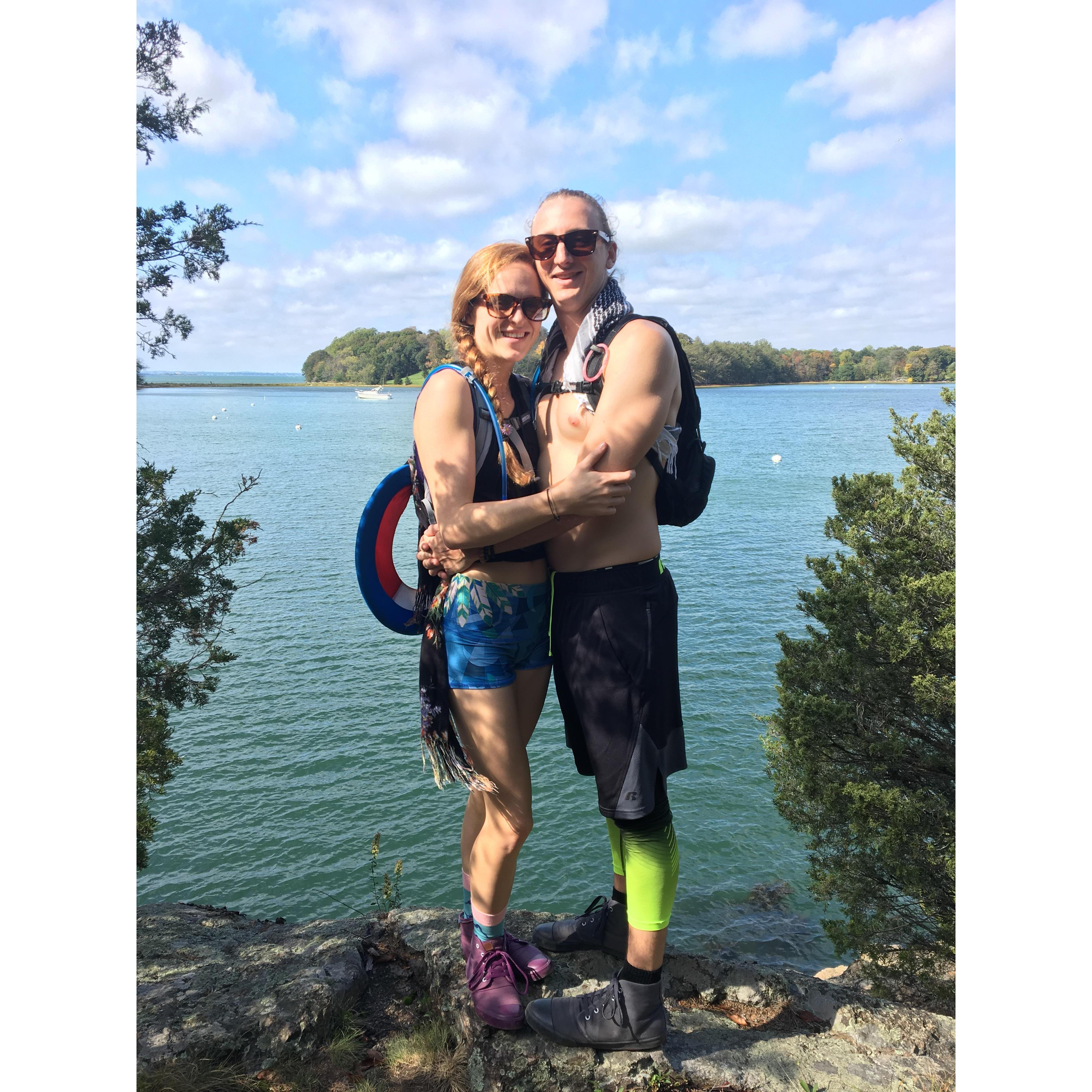 Exploring Jenny's old stomping grounds, Worlds End 2018