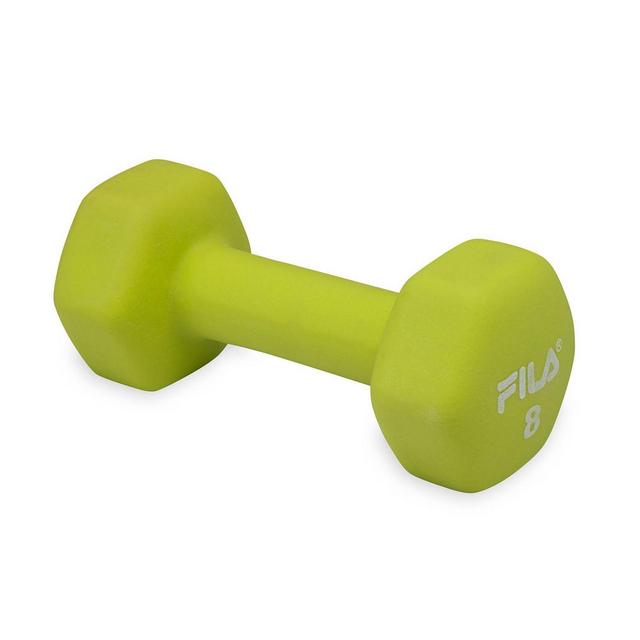 Fila Neoprene Dumbbell - Yellow 8lbs