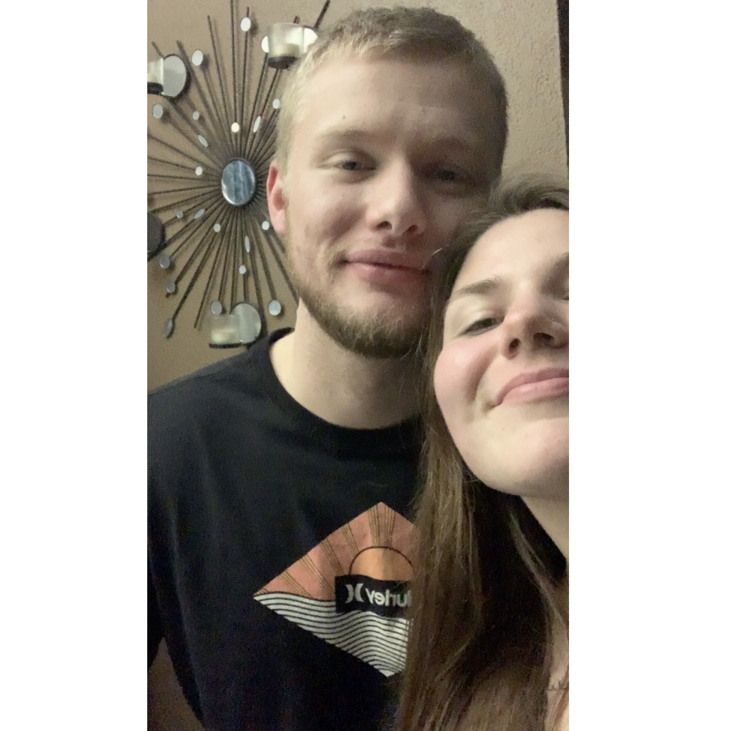 The first picture we ever took together