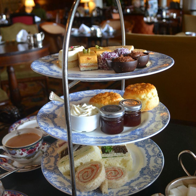 High tea at Empress Hotel - credit card