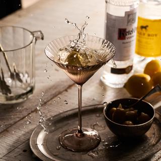 Quinn Optic Martini Glass, Set of 2