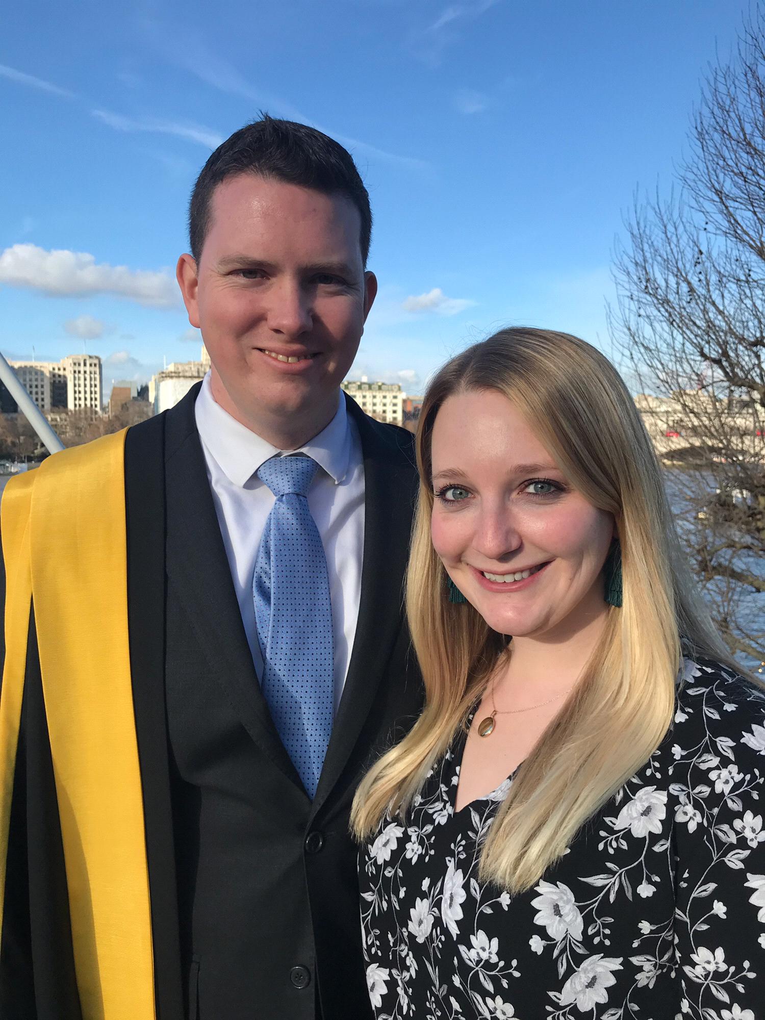 Sean’s graduation from Kings College London! January 2019