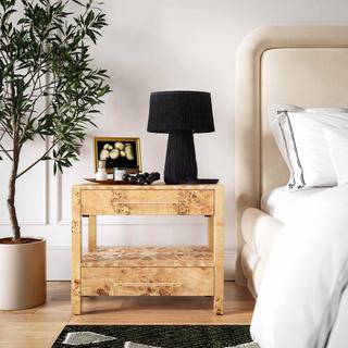 Brandyss Burl Nightstand